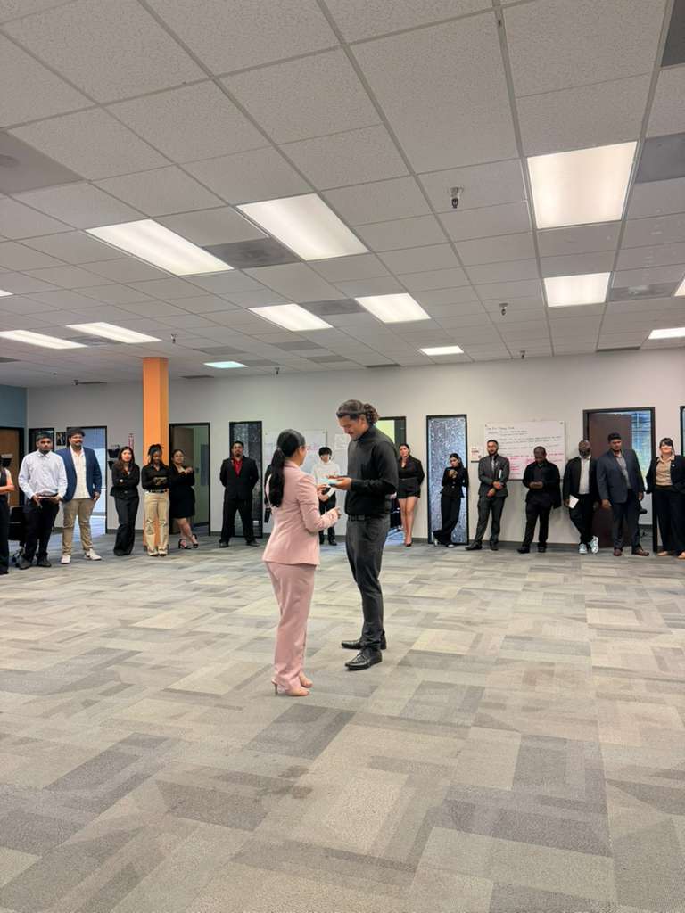 Team members posing together during a company gathering, representing collaboration and the people behind Nobilis Marketing Group.